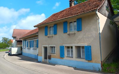 Dans la commune de la Baroche,  Fregiécourt maison à rénover. 320’000.- CHF